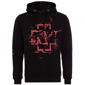 Rammstein Trui avec capuche - Mein Herz Brennt - Spraylogo - M à XXL - pour Hommes - noir