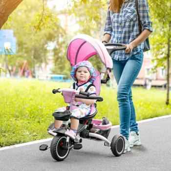 Folding Baby Trike - Pink