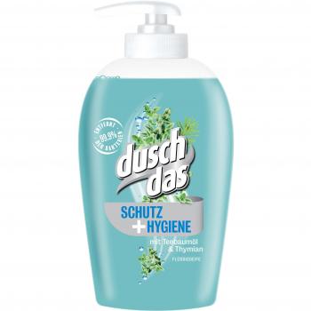 Duschdas Flüssigseife Schutz & Hygiene, 6-Flaschen-Set (6 x 250 ml)