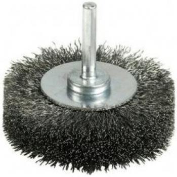 Circular Wire Brush Steel Spike 6mm Ø 70 x 18/0.30
