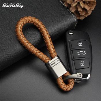 KUKAKEY Hand Woven Keyring for VW MG Mitsubishi Mustang Opel Peugeot Porsche Jeep