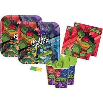 IRPot Kit Compleanno Bambino Tartarughe Ninja Addobbi Tavola