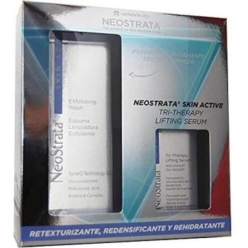 PACK NEOSTRATA SKIN ACTIVE ESPUMA LIMPIADORA EXFOLIANTE + SÉRUM TRI-THERAPY