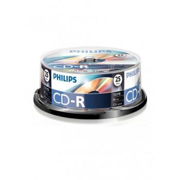Philips - Tarrina 25 CD-R Philips 700 MB