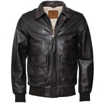TOP GUN Lederjacke TG2023003