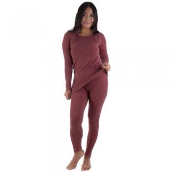 Black Snake Damen-Merino-Funktionseinheit – S, M, L, XL (rot)