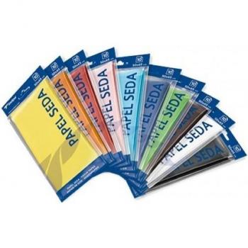 BOLSA 25 HOJAS PAPEL SEDA 17G SADIPAL 51X76CM PLATA