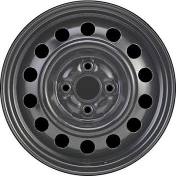 Alcar Stahl 5.5 x 14 schwarz Stahlfelge