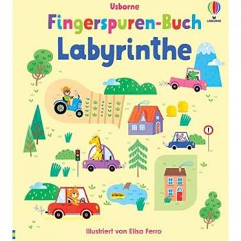 Fingerspuren-Buch: Labyrinthe