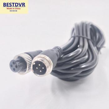 Cable de Video y Alimentación para Vehículos de Construcción