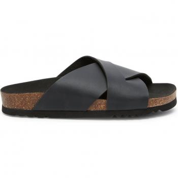 Scholl Vivian Zwarte Dames Slipper Maat 42