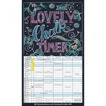 Lovely Chalk Timer 2026