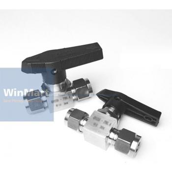 Válvula de cierre de bola 915 PSI para tubo de 6mm acero inoxidable 304