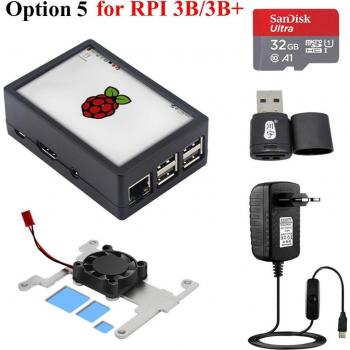 Raspberry Pi 4B 3.5 Inch Touchscreen Display with Cooling Fan