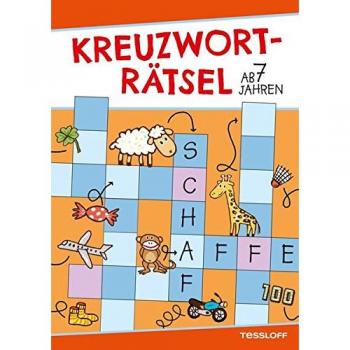 KreuzwortrÃ¤tsel ab 7 Jahren (Rot/Schaf)