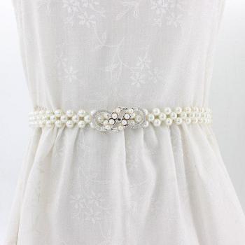 Glamour Perlen Gürtel für Damen