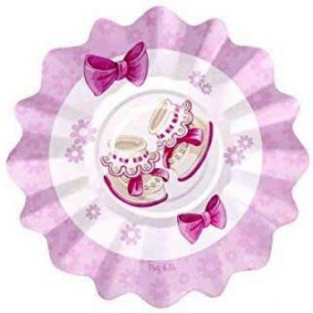 Rosa Party 8 Set di Piatti