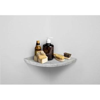 Mensola Angolare in Marmo Bianco Carrara Easy Shelf