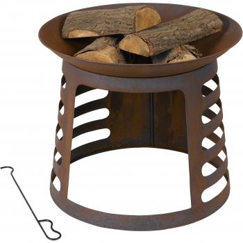 Rostrote Tepro 1157 Lynnfield Outdoor-Feuerstelle