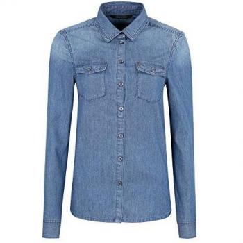 Blusa Armani Exchange 8nyc03, Indigo Denim 1500, Small para Mujer