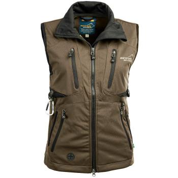 Softshell vestica Arrak – Hnedá odziežná výbava