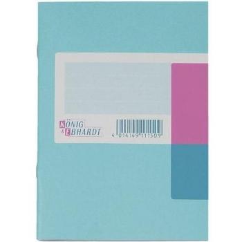 König & Ebhardt Registerbuch 8618752 DIN A5 96Blatt kariert rot