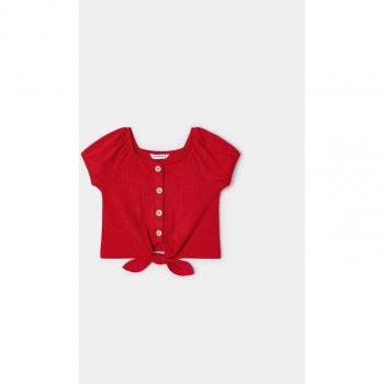 Mayoral 3086 Rote Slim Fit Bluse für Frauen