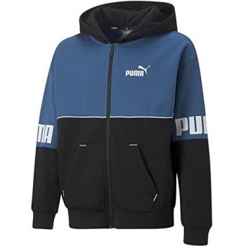 Puma Kinder-Sweatshirt Power Colorblock Zip-Up