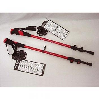 Joluvi Naranjo Adjustable Poles Red/Black 65-135 cm