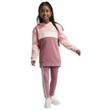 Adidas Meisjes Legging en Capuchonset Tiberio 3-Stripes