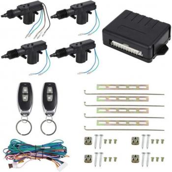 12V Car Door Lock Remote Control System with 4 Actuators