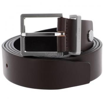 Cinturón Calvin Klein K50K504301 de cuero negro para hombre