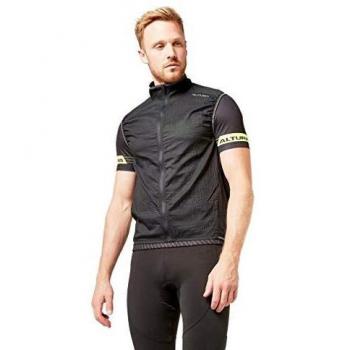 Airstream Chaleco Masculino Alta Cota Negra