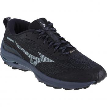 Mizuno Wave Rider GTX Trailschuh Herren - Schwarz, Grau, Größe 42