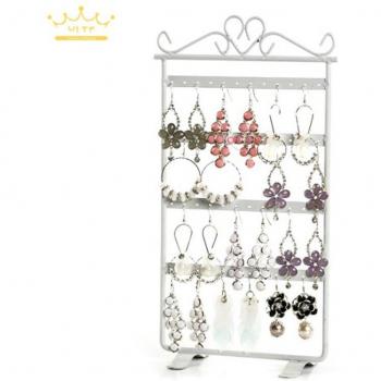 Metal Earring and Necklace Display Rack with 48 Holes