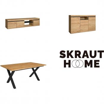 Mesa de Comedor y Muebles de Estilo Industrial