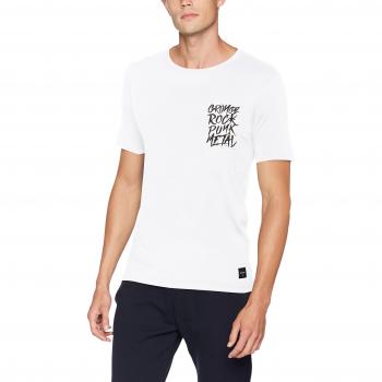 ONLY & SONS Onsabe Slim Ss Tee, Camiseta para Hombre, Blanco