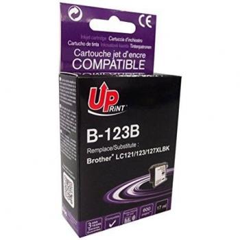 Cartouche d'encre UPrint B-123B - 17 ml - noir - compatible Brother
