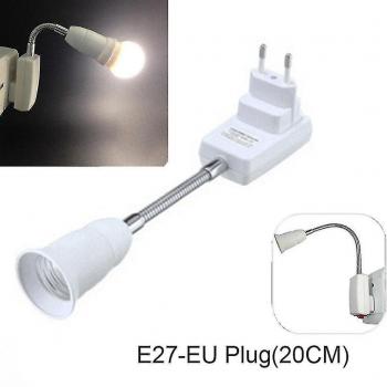 Ampoule Solaire Multidirectionnelle – Adaptateur E27 Eu Plug