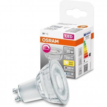 OSRAM Superstar GU10 Dimmer – 3,7 W (35 W équivalent) – 230 Lumen – CRI90 – Verre clair