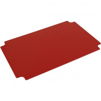 Tablette de découpe Schneider GN 1/1 53 cm × 32,5 cm x 0,3 cm rouge – pack 6