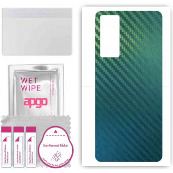 Apgo Back Skin Wrap for Vivo V21e 5G - Carbon Chameleon Design - Vinyl Decal