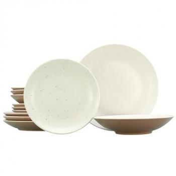 CreaTable Set di Piatti Terracotta Dune di Sabbia