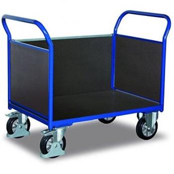 Chariot à trois panneaux pour charges lourdes