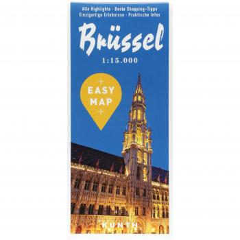 EASY MAP Brüssel: 1:15.000