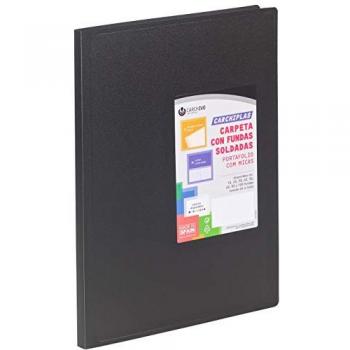 Carchive Black A4 Folders – 50-Unit Set – PP Material
