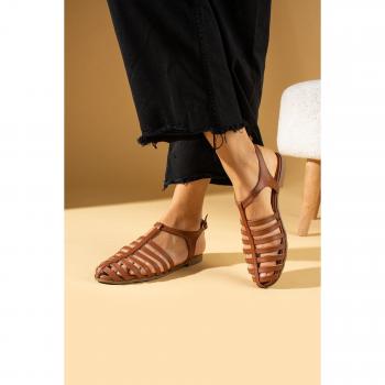 Sandali Donna Gladiatore con Suola Comoda 64-240-24