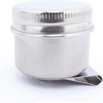 Metal Paint Palette with Dipper