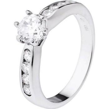 Lova Lola Van Der Keen – Bague Solo 6 mm en Argent Massif 925 avec Oxyde de Zirconium