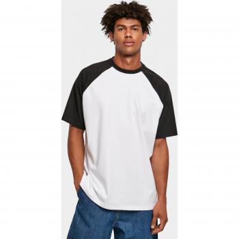 Camiseta Urbana Clásica de Manga Corta Orgánica Oversized Raglán